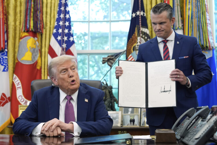 Trump executive order aims to rename the Department of Defense as the Department of War